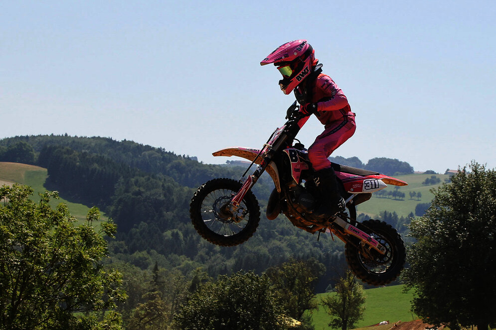 Spannende Rennen beim Motocross 2026 in Behamberg - Foto © G. Schlager